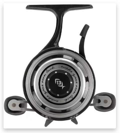 13 Fishing Black Betty FreeFall Carbon Inline Ice Fishing Reel