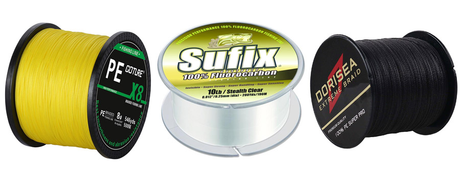 differences between braided and standard fishing line