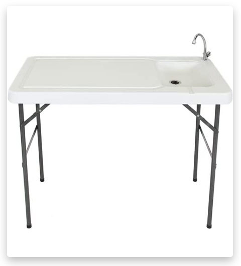 Best Choice Products Portable Cutting Cleaning Table for Fish