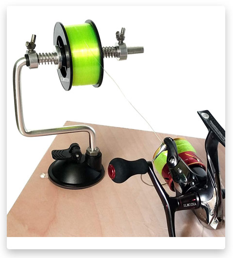 Fishing Line Winder Spooler Machine Spinning Reel Spool Spooling Station System for sale online 