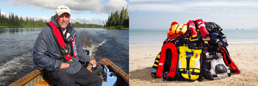 comment utiliser un gilet de sauvetage pendant la pêche