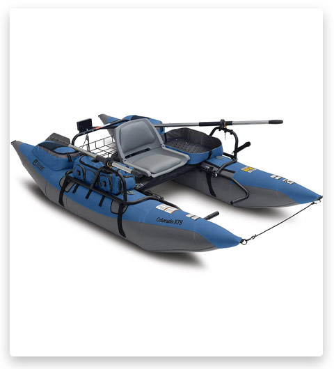 Classic Accessories Colorado XTS Inflatable Fishing Pontoon Boat