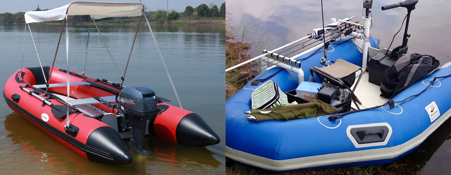 inflatable boats are very portable