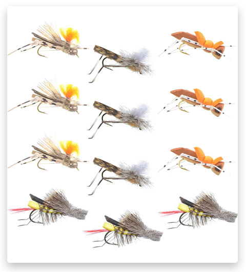 Trout Fly Assortment Grasshopper Collection