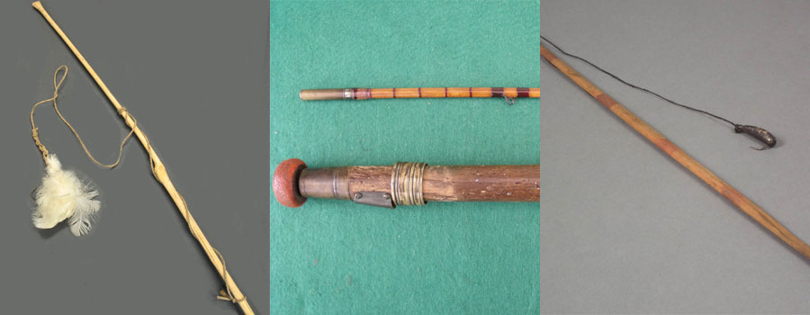 20th century fishing rod designs
