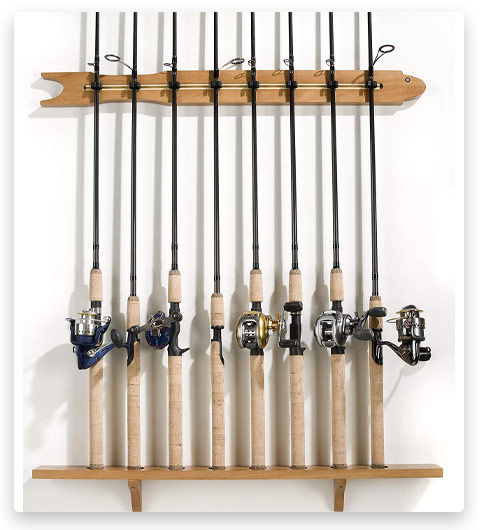 Organized Fishing Modular Wall Rack