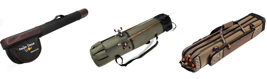 types fishing rod bags & cases 