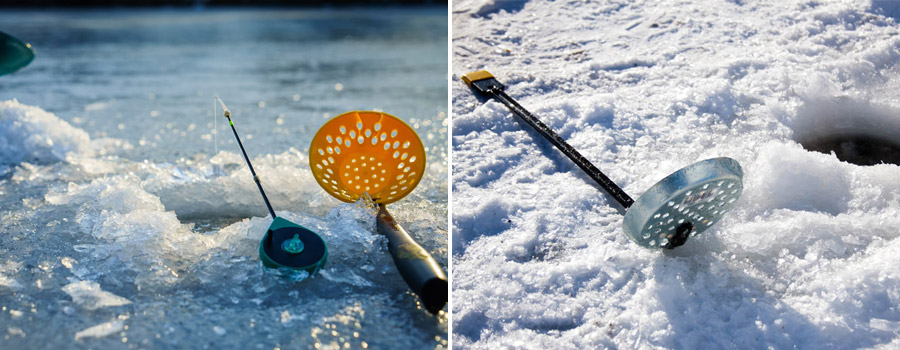 Convenient fishing with Ice Fishing Scoop