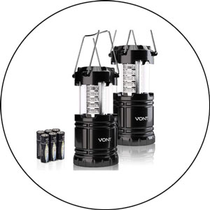 Read more about the article Vont 2-Pack LED Camping Lantern