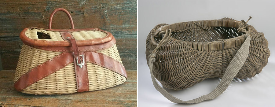 Vintage Fish Baskets