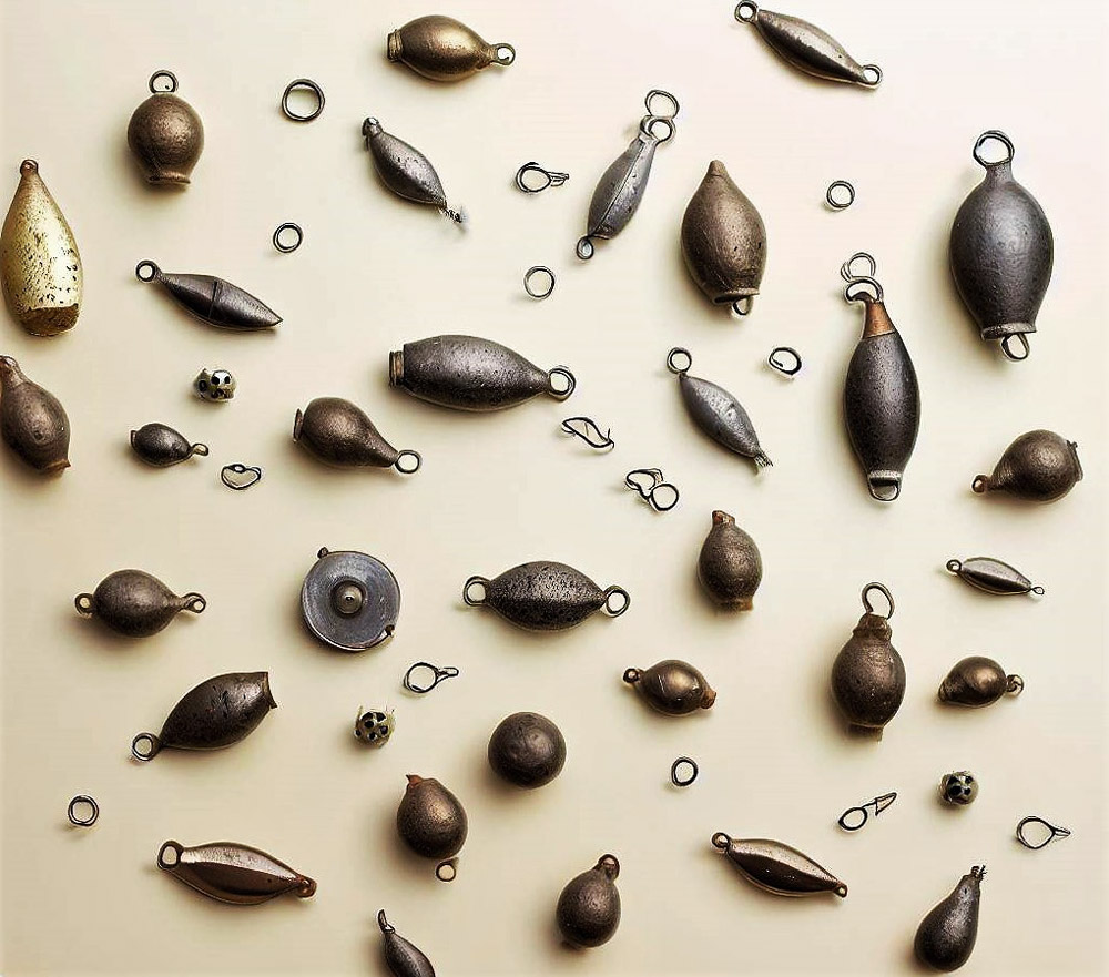 Fishing Sliding Sinkers and Weights
