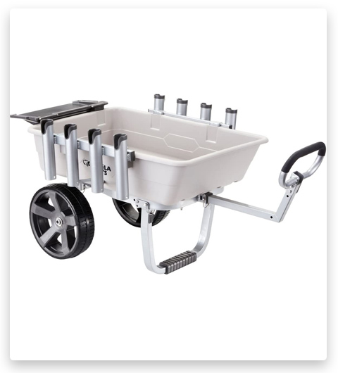Gorilla Carts GCO-5FSH Poly Bed Fish & Marine Cart 200 lb Capacity