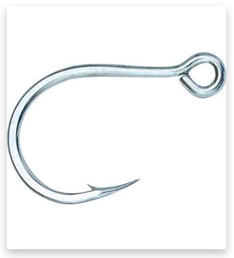 Mustad In-Line Single Wide Round Bend Forged Eyed Hook