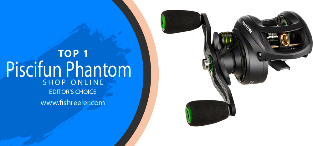 Piscifun Phantom X Baitcasting Fishing Reels, Right Handed 7.6:1