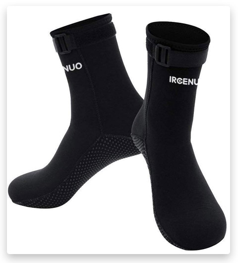 IREENUO Neoprene Diving Socks with Adjustment Straps