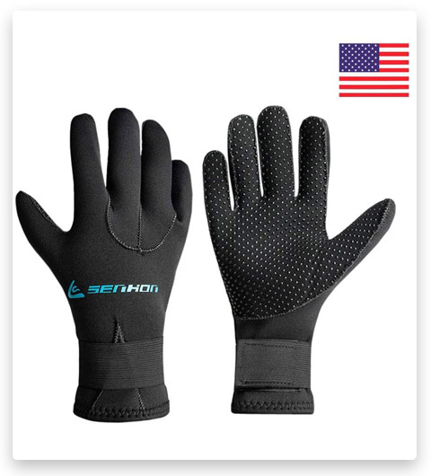 UJGYH Gloves Diving Wetsuit Gloves Anti-Slip Flexible Thermal 