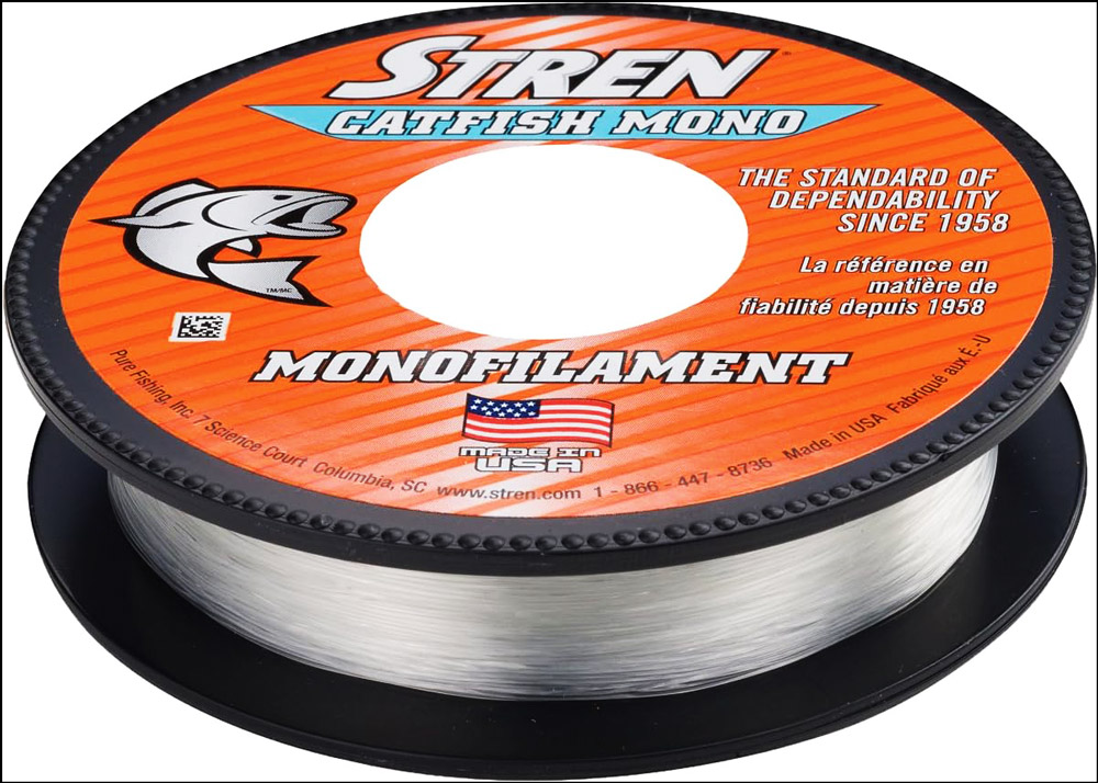 Stren monofilament fishing line