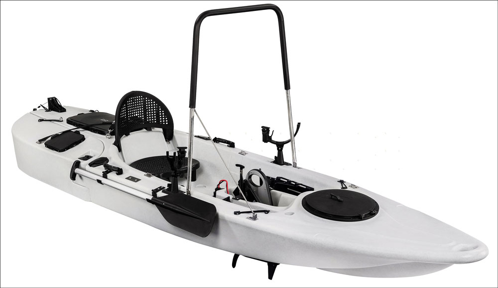 kayak for fishing Haswing with support leg