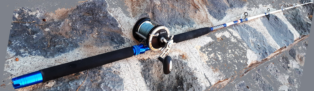 Caperlan 300 50 lb Game Trolling Rod