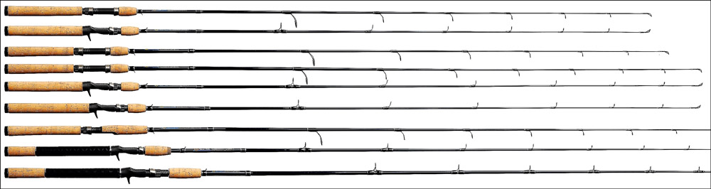 types of fishing rods