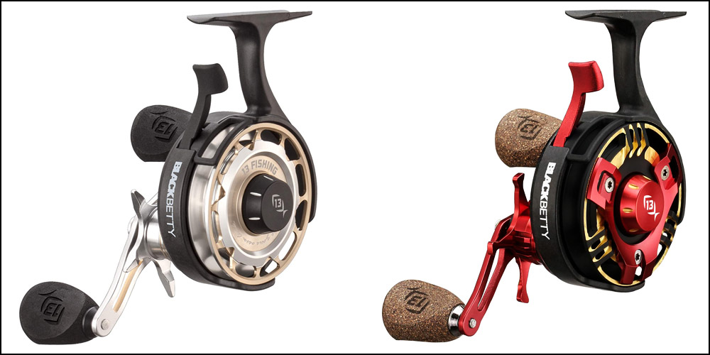 13 Fishing Black Betty Free Fall Ghost Ice Reel