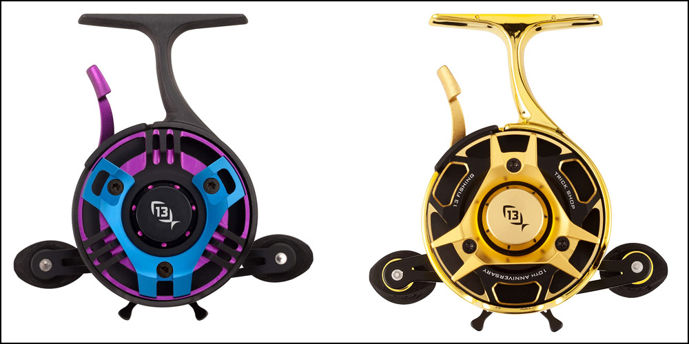 13 Fishing Freefall Carbon Inline Ice Fishing Reel