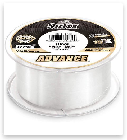 2 Spools Sufix Tritanium Plus Mono 1/4 lb Copolymer Fishing Line-Pick Color/Test 