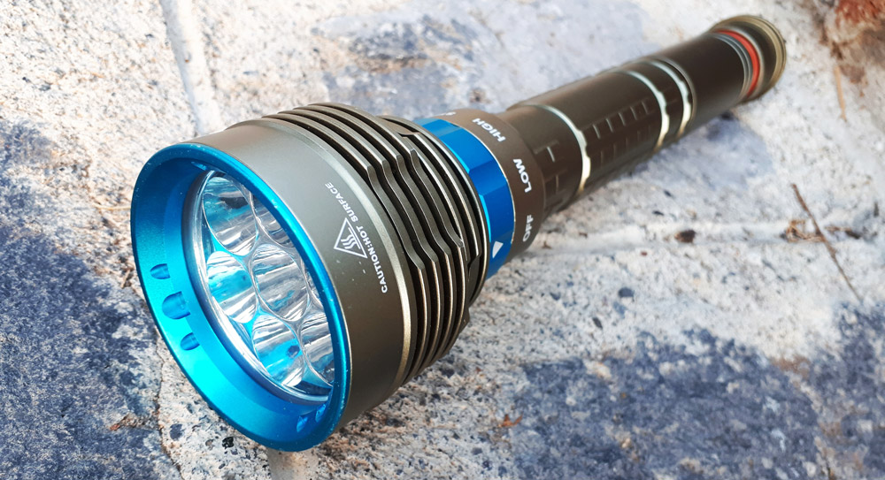 LIGHTINGVIEW Ultra Bright Underwater Light Lantern LED