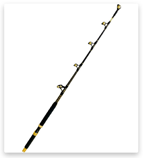 EatMyTackle Roller Guide Saltwater Fishing Rod
