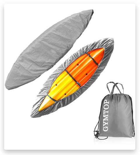 GYMTOP Waterproof Kayak Canoe Cover-Storage