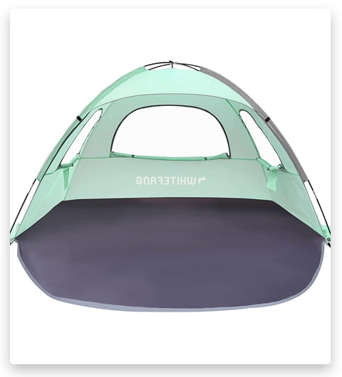 WhiteFang Beach Tent Anti-UV Portable Sun Shade Shelter