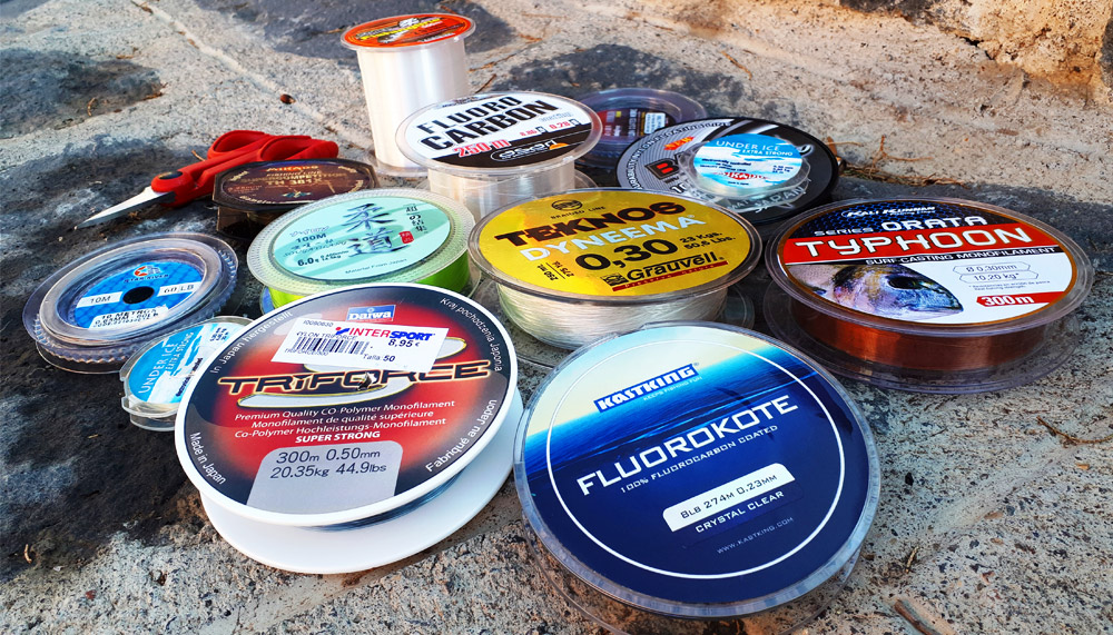 Typical Jig Fishing Lines