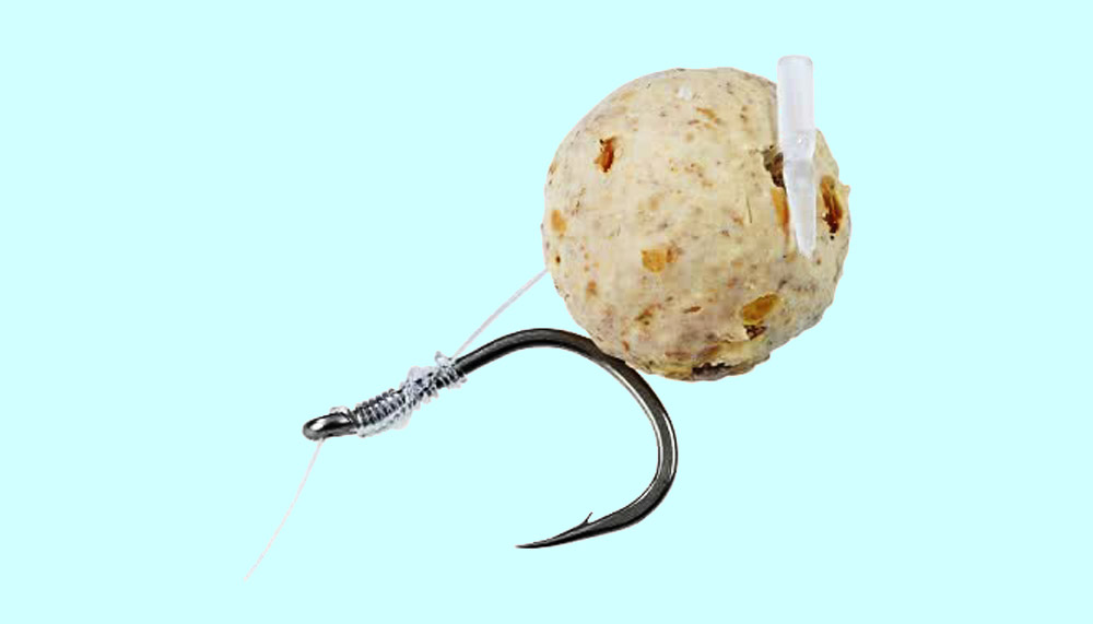 Installing A Hook For Feeder Fishing