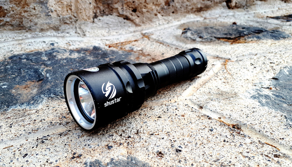 Flashlight for Diving Shustar S-108