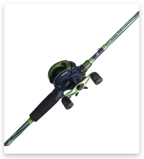 Abu Garcia Virtual Baitcast Reel Combo Rod