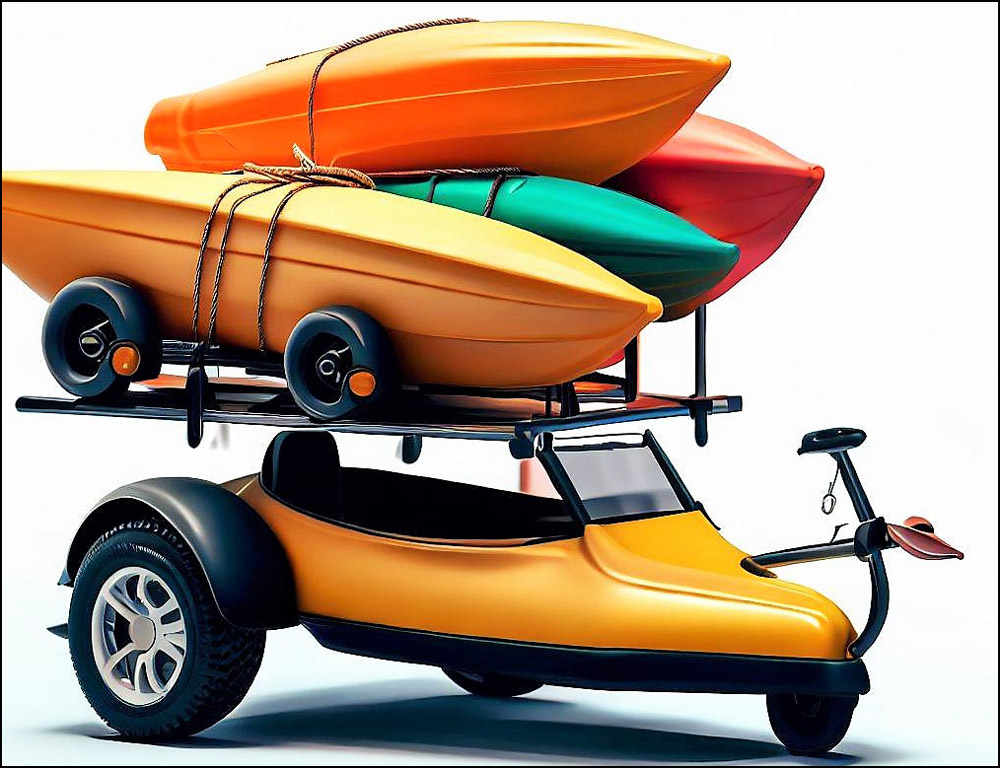 Cart Fishing Kayak 1
