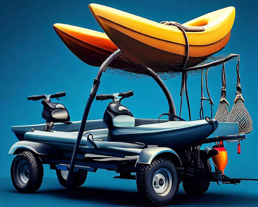 Cart Fishing Kayak 3