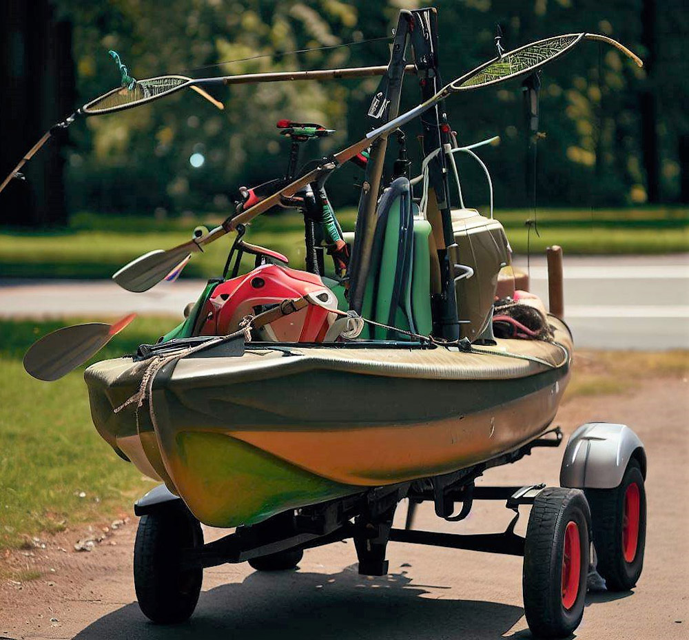 Cart Fishing Kayak 4