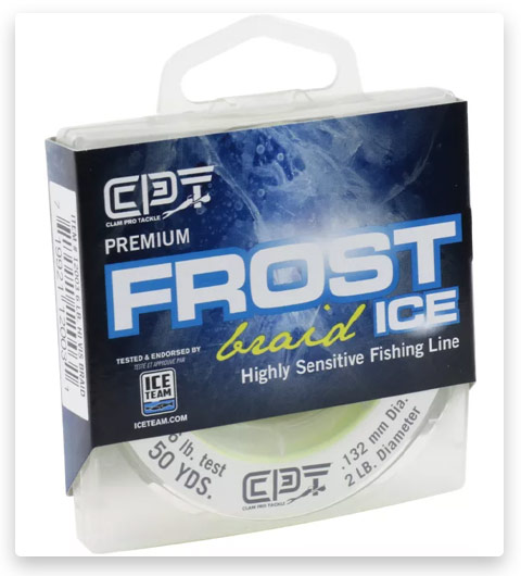 Clam Outdoors Frost Braided Line