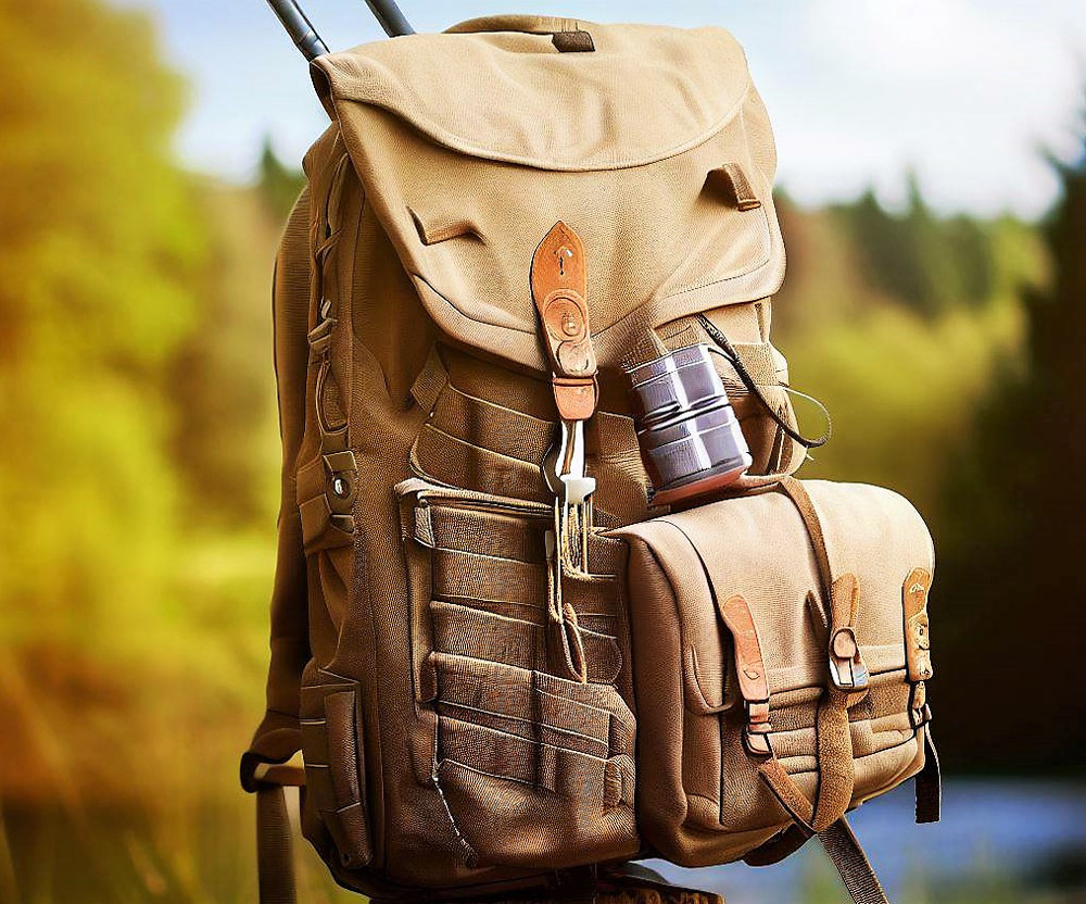 Fishing Backpack With Rod Holder 8