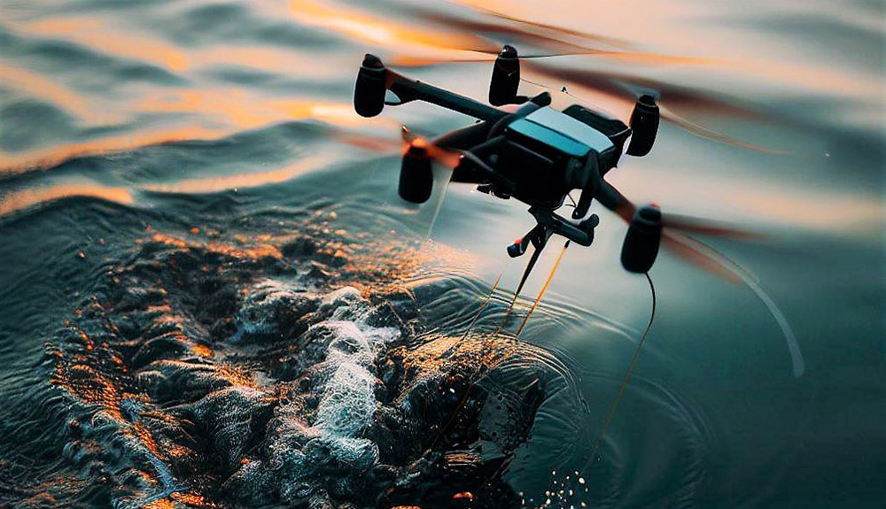 fishing drone under $500 7
