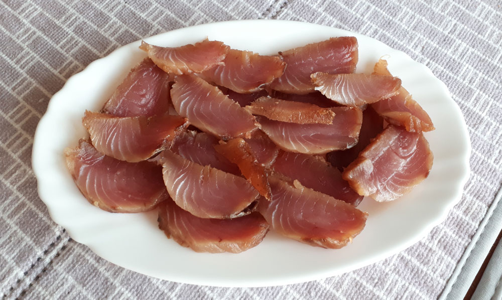 Cured fish