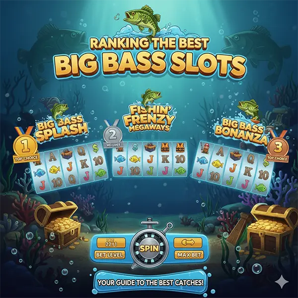 Read more about the article Ranking The Best Big Bass Slots (Updated 2025): From Splash to Hold & Spinner